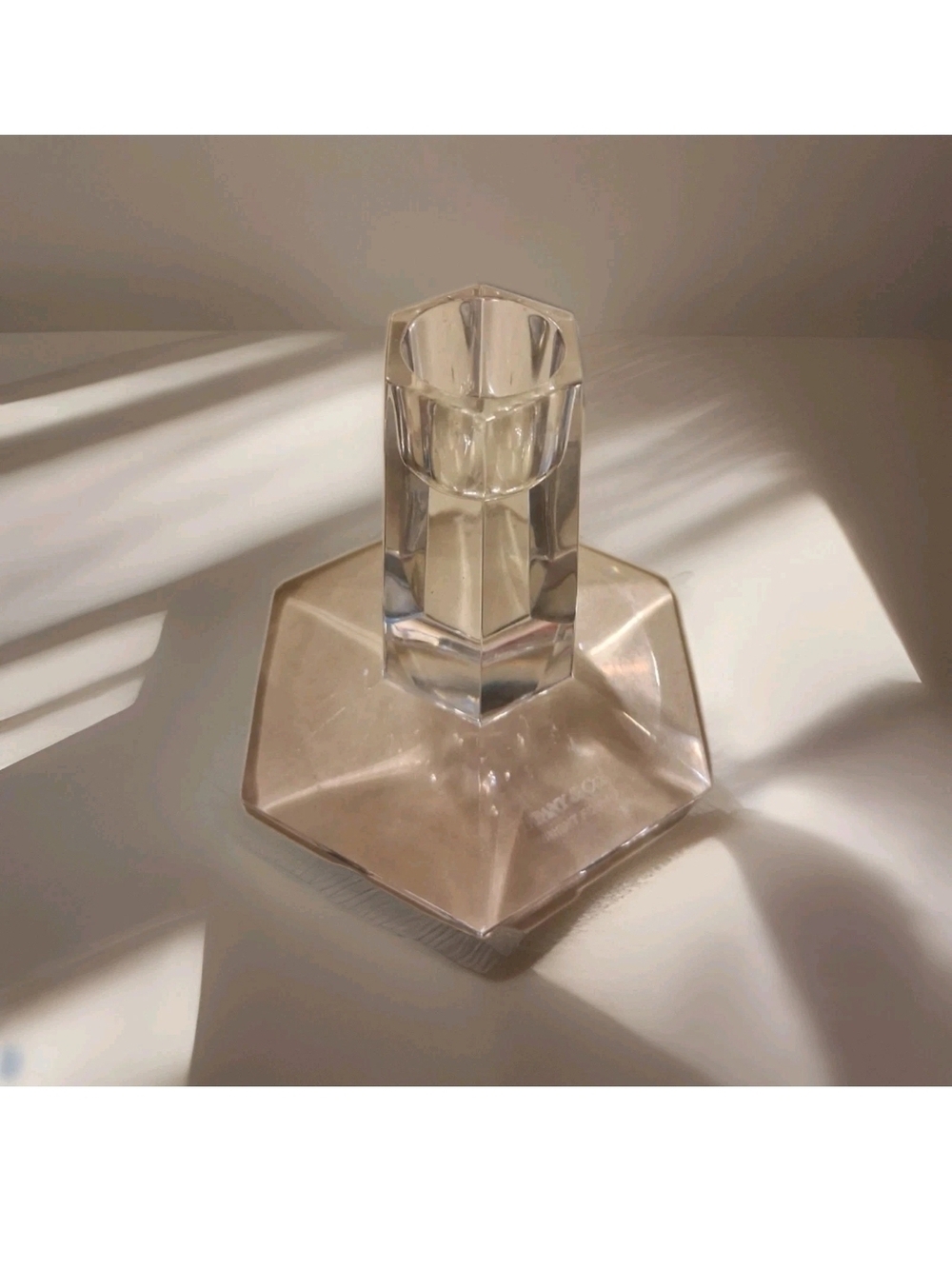 Tiffany & Co Candle Holder.Wright FDN 1986 . New. No Box